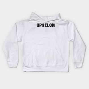 Upsilon Star Letters Kids Hoodie